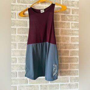 NWOT PINK Victoria's Secret Burgundy and Blue Tank Top